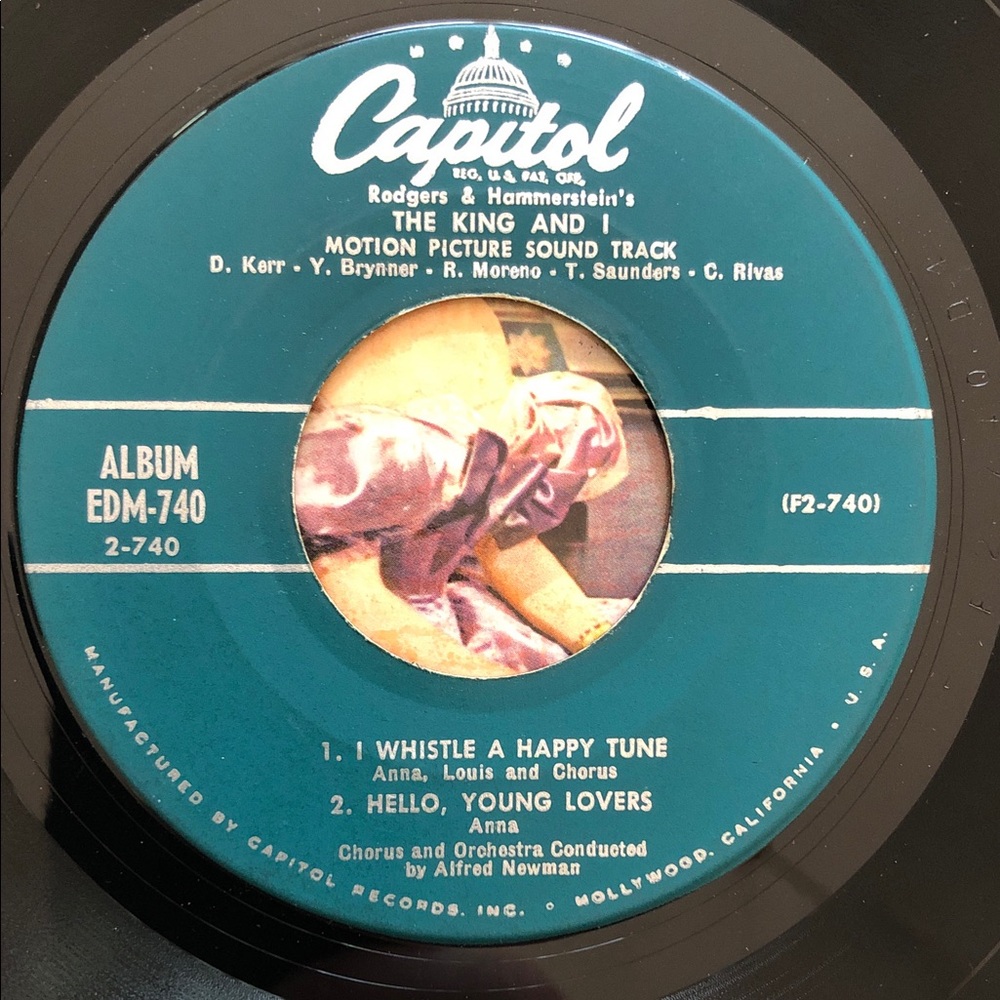 The King and I Soundtrack Vinyl Vinyl 45 4x Record Set '56 - Picture 6 of 16